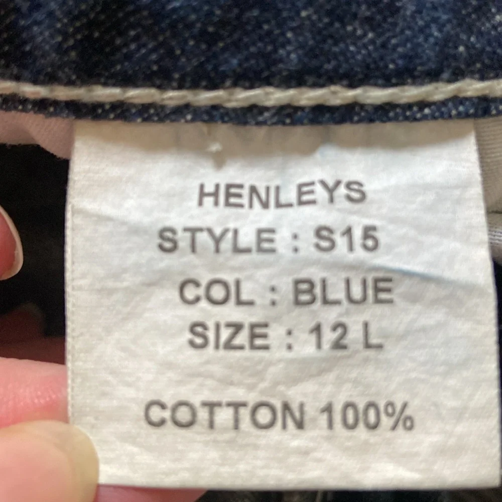 Henleys Jeans Size 12 L
